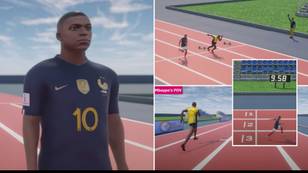 3D simulation shows what a 100m race would look like between Kylian Mbappe and Usain Bolt