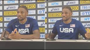 American sprinter applauded after blasting NBA teams for inaccurate claim