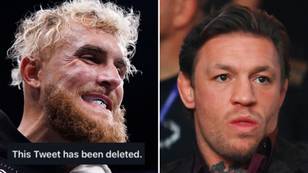 Jake Paul deletes tweet in response to Conor McGregor's UFC earnings being leaked