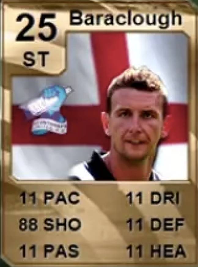 Ian Baraclough's second FIFA 10 card (Credit: EA SPORTS)