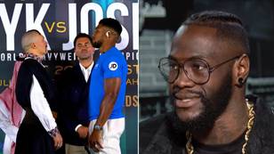 'Easily' - Deontay Wilder makes bold prediction for Oleksandr Usyk vs. Anthony Joshua