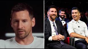 Lionel Messi made his opinion clear when asked if he'd play on the same team as Cristiano Ronaldo