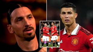 Zlatan Ibrahimovic savaged Cristiano Ronaldo's entire Man Utd career with Wayne Rooney comparison