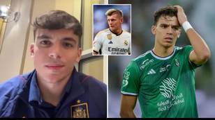 Gabri Veiga 'hits back at Toni Kroos' after Real Madrid star brands transfer to Saudi Arabia as 'embarrassing'