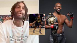 NBA player believes he'd only need 1 year of training to beat UFC heavyweight champion Jon Jones