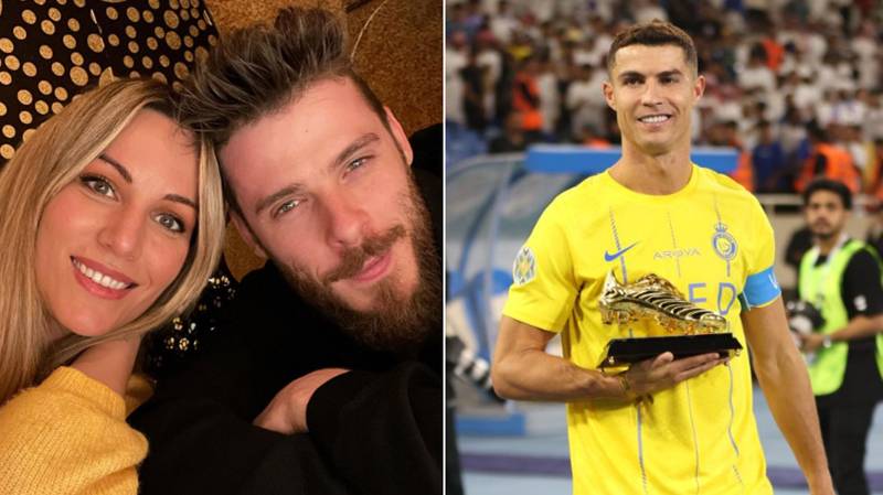 David de Gea's wife Edurne Almagro 'blocks' him from reuniting with Cristiano Ronaldo at Al Nassr