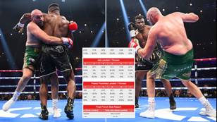 Official punch stats from Tyson Fury vs Francis Ngannou prove who deserved to win fight