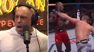 Joe Rogan left stunned as Sean Strickland drops Israel Adesanya