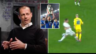 Fans claim UEFA conspiracy theory after Ukraine denied 'stonewall' penalty vs Italy