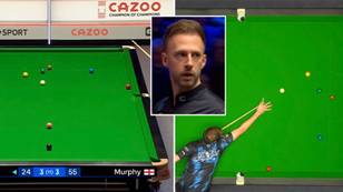 Judd Trump produces the ‘greatest clearance ever’ against Shaun Murphy, the commentators and crowd were in total disbelief