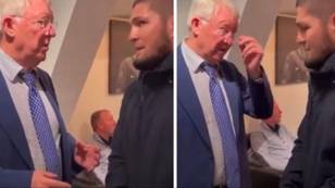 Sir Alex Ferguson offered Khabib Nurmagomedov a drink, his response was hilarious